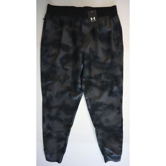 Under Armour 1352027-010 Men's Sz Large Gray UA Unstoppable Jogger Pants - Picture 1 of 12